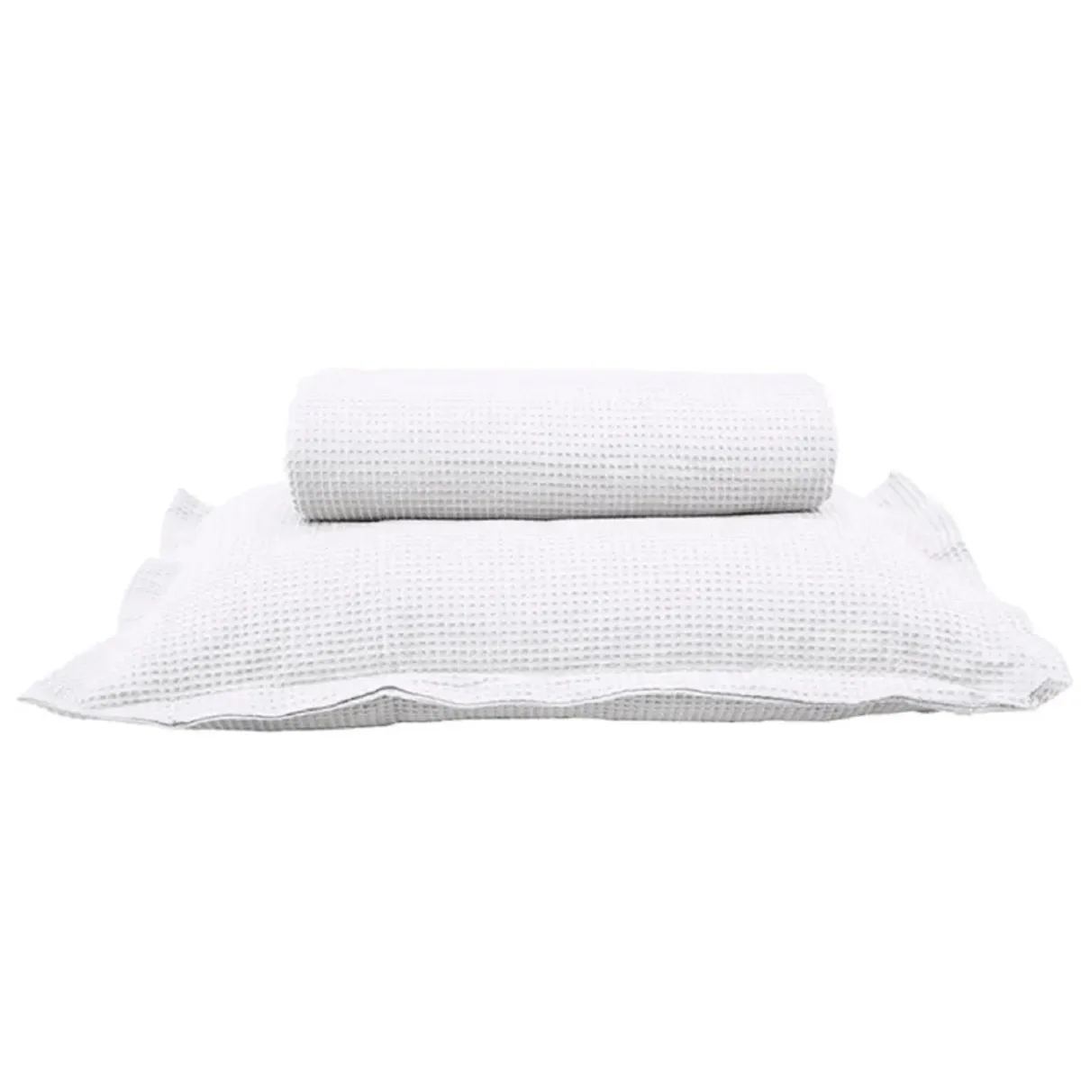 DOHLER - Colcha Piqué Döhler Blanca  100% Algodón Hecha en Brasil