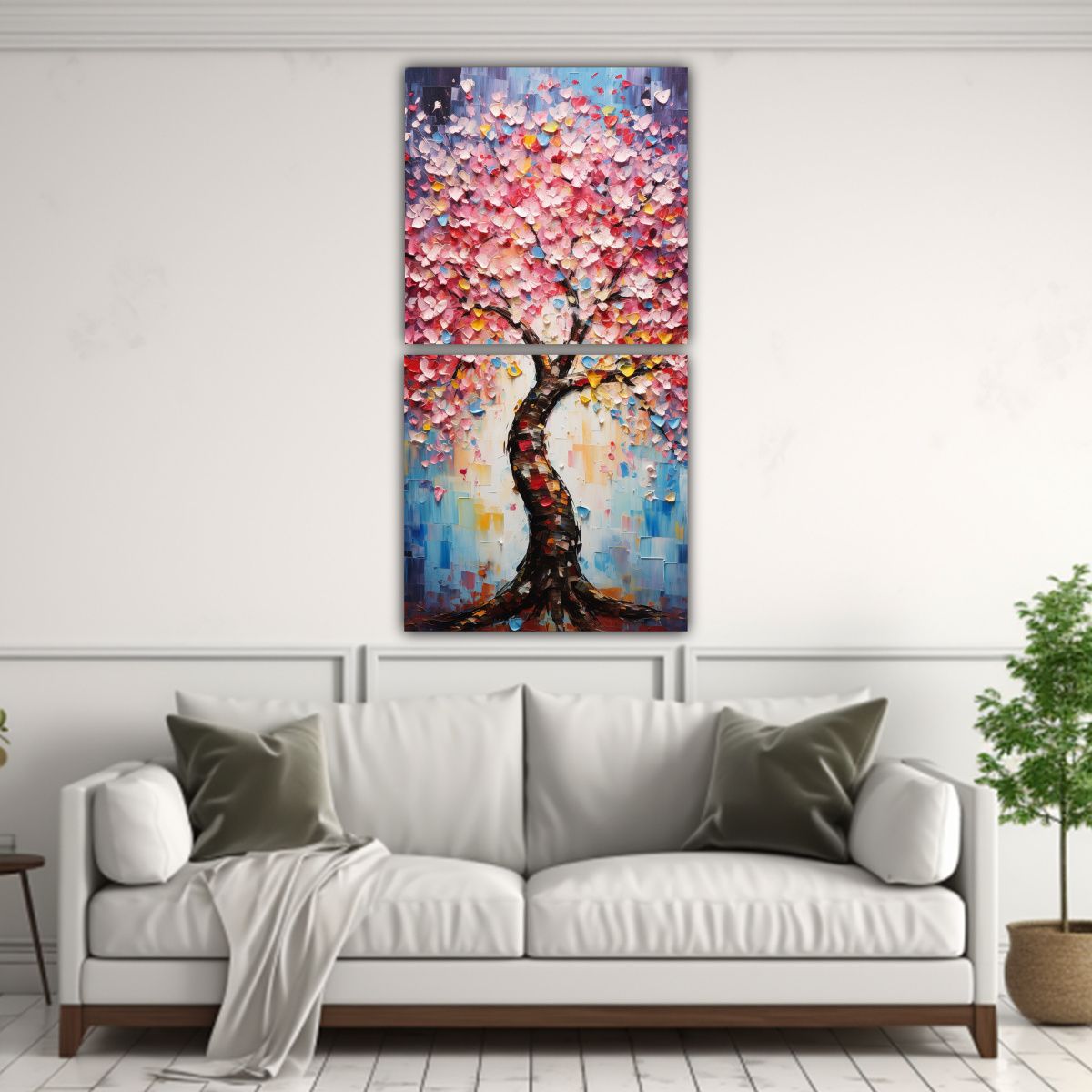 GENERICO - Pinturas Decorativas Con Espectaculares 40x80 Cm