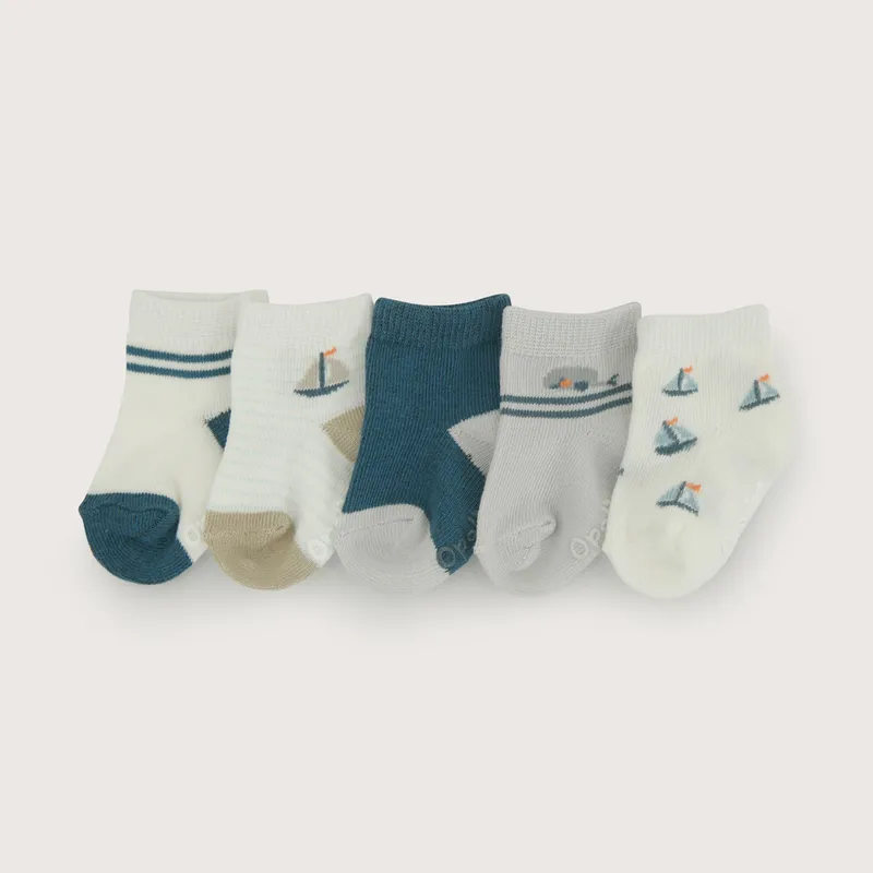 OPALINE - Pack de 5 calcetines de niño 41124