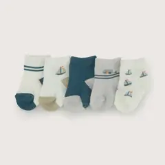 OPALINE - Pack de 5 calcetines de niño 41124
