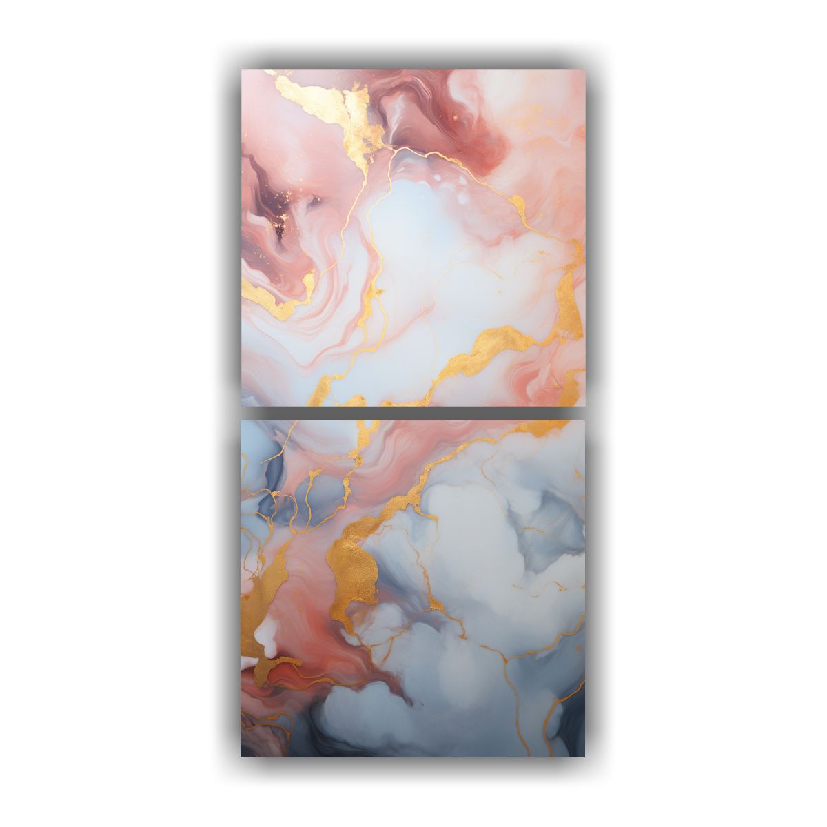 GENERICO - Pinturas Modernas Con Detalles Intrincados En 50x100 Cm