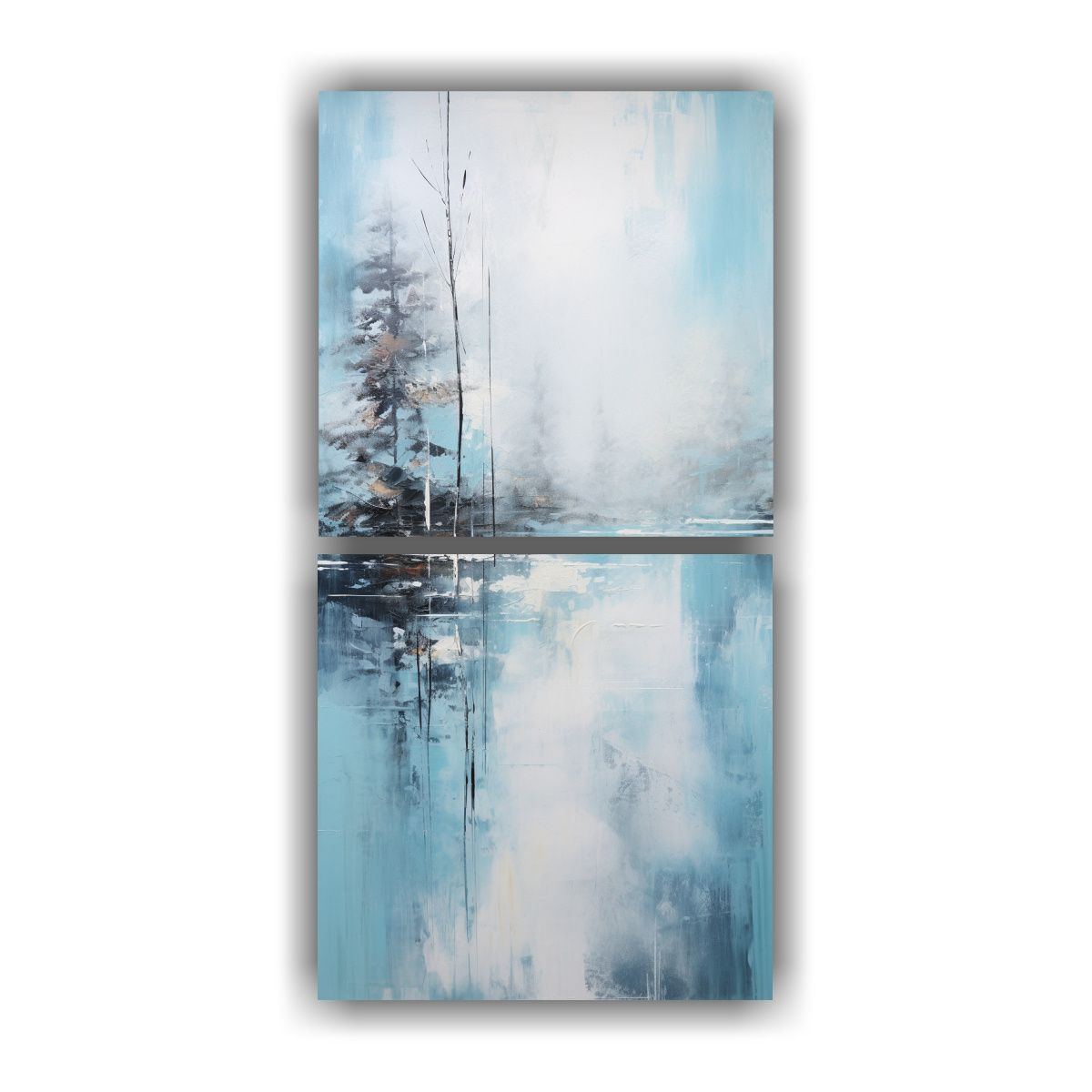 GENERICO - Pinturas Decorativas Abstractas Que Interpretan 20x40 Cm