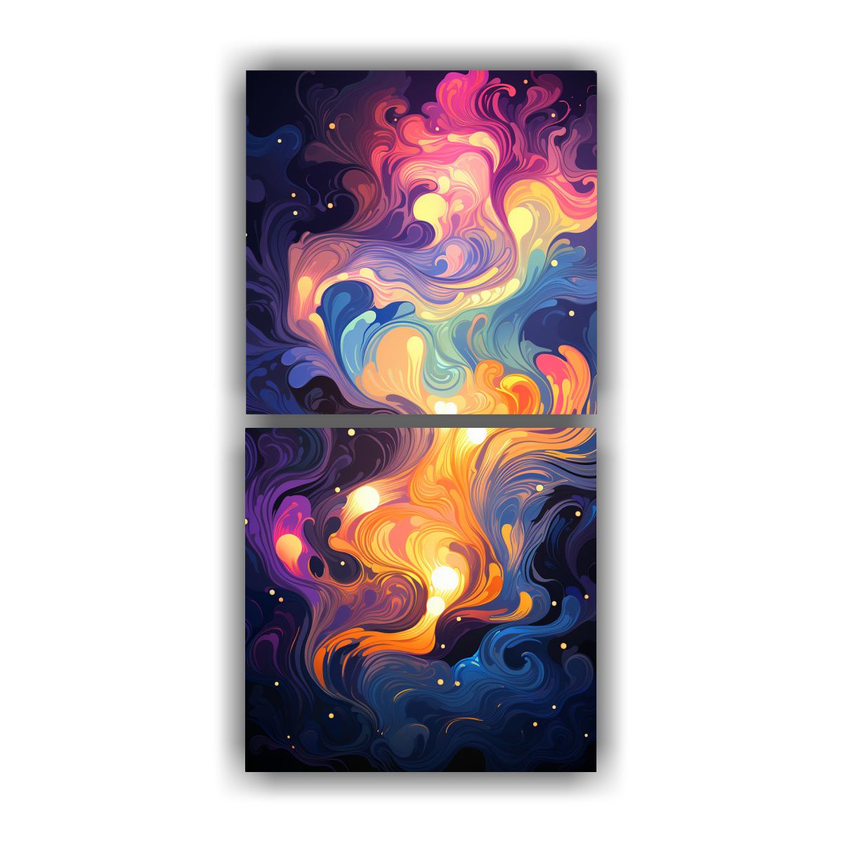 GENERICO - Cuadro Decorativo En Lienzo Con Temática De 60x120 Cm