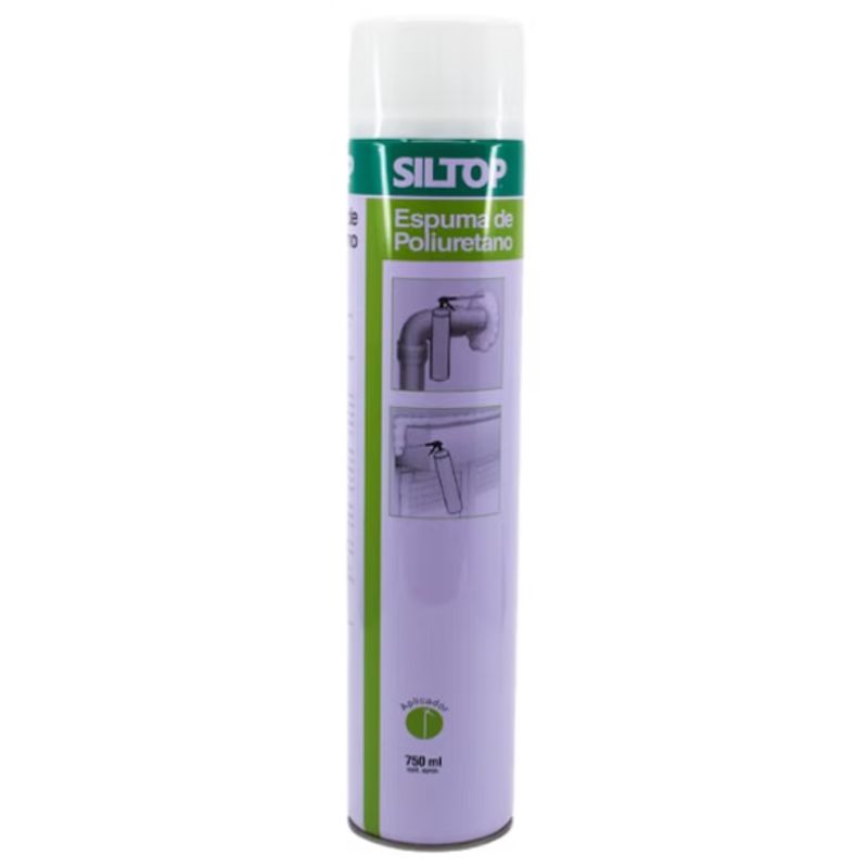 GENERICO - Espuma Expansiva de poliuretano 750 ml. Siltop