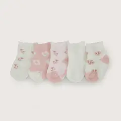 OPALINE - Pack de 5 calcetines de niña 41123