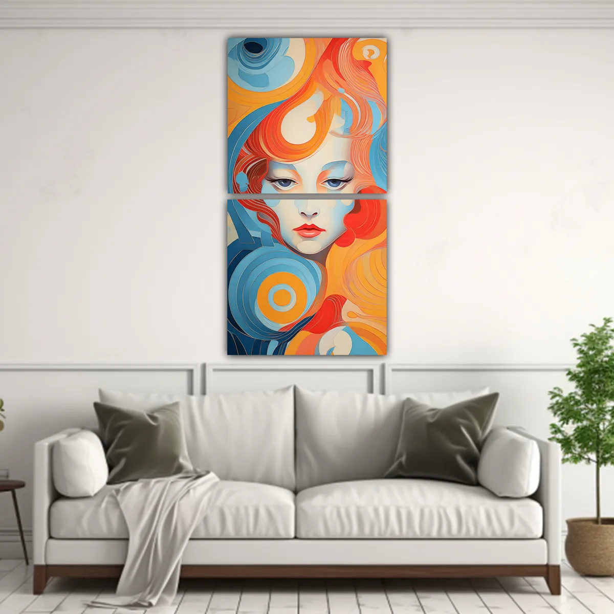 GENERICO - Pinturas Decorativas Con Relieve En Variaciones 30x60 Cm