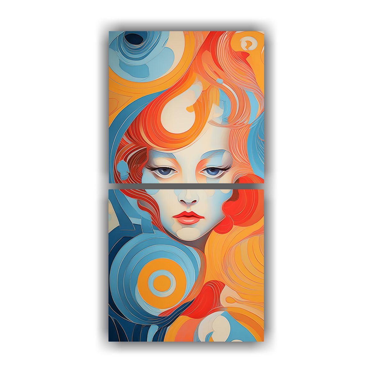 GENERICO - Pinturas Decorativas Con Relieve En Variaciones 20x40 Cm