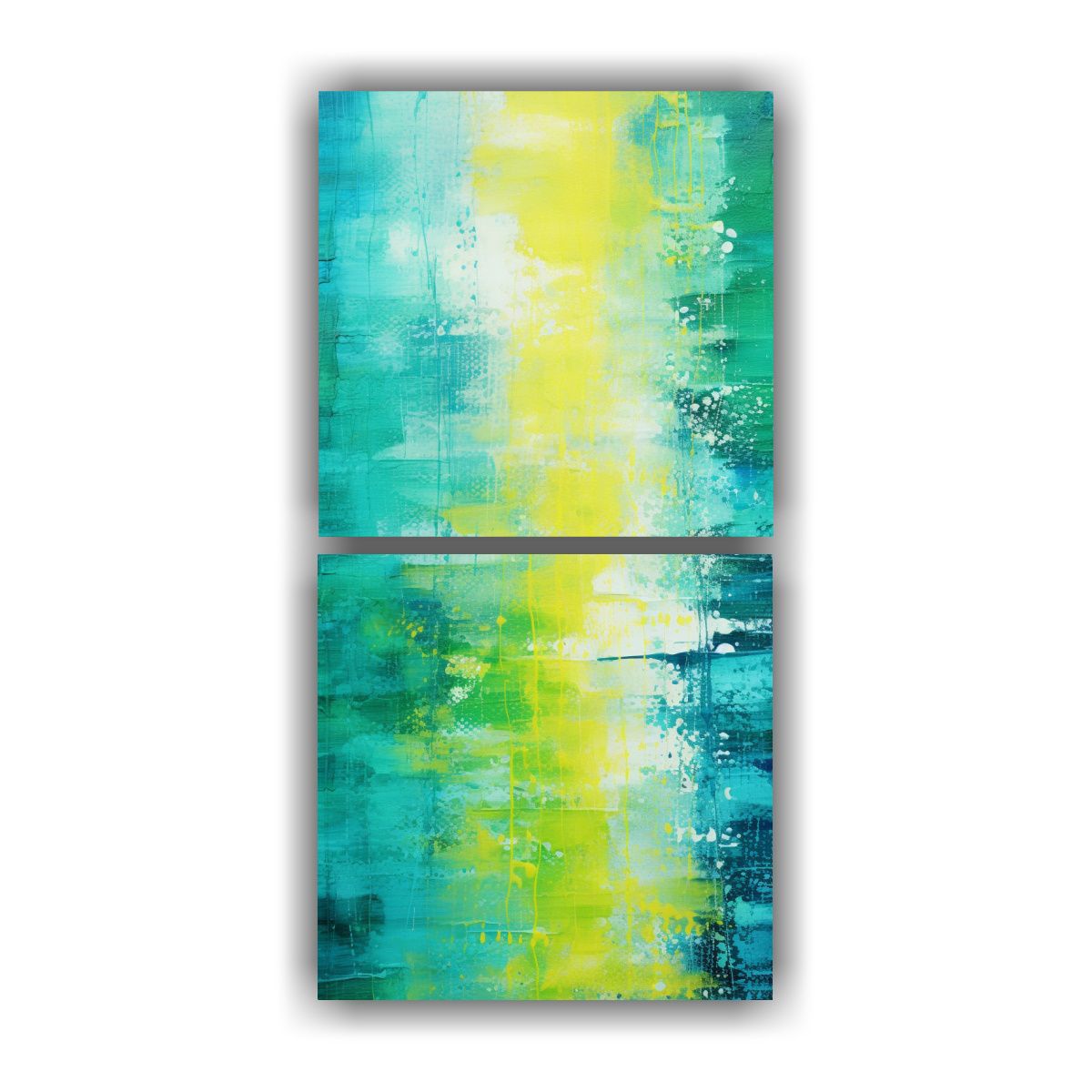 GENERICO - Pinturas Decorativas Con Diseño Funky Y Textura 60x120 Cm