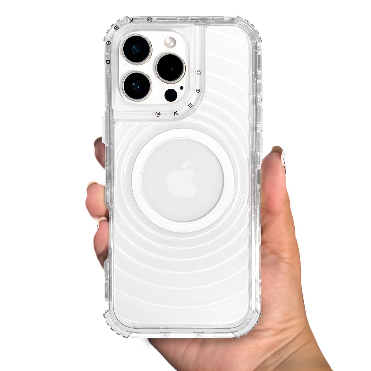 KBOD - Carcasa Kbod Urban Play Case Magnetic Para iPhone 16 Pro Max Blanco