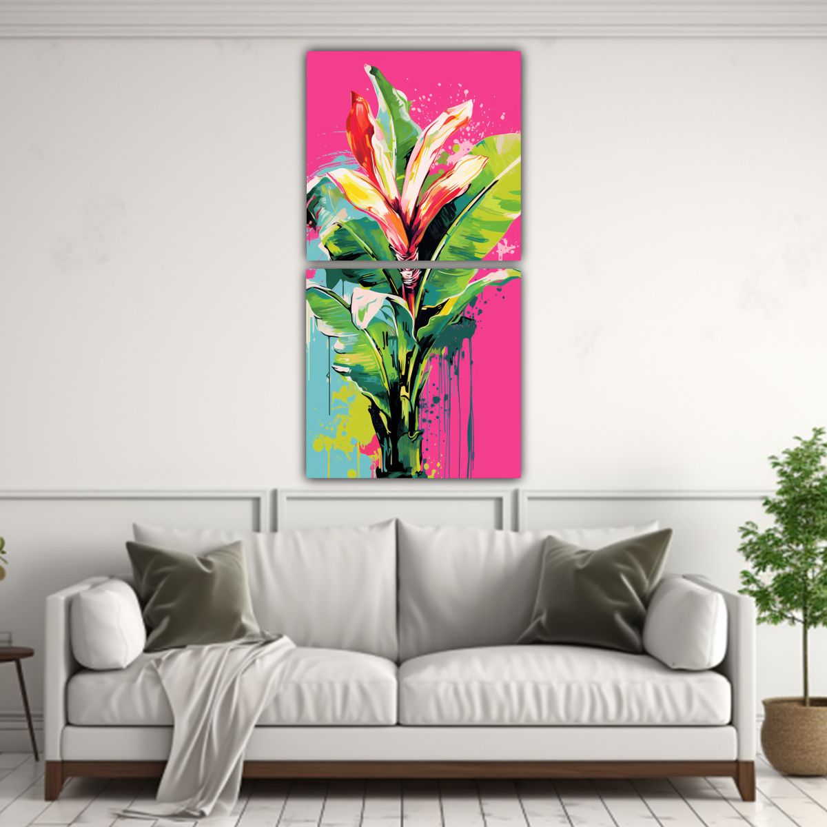 GENERICO - Pinturas Decorativas Exclusivas Con Forma De 20x40 Cm