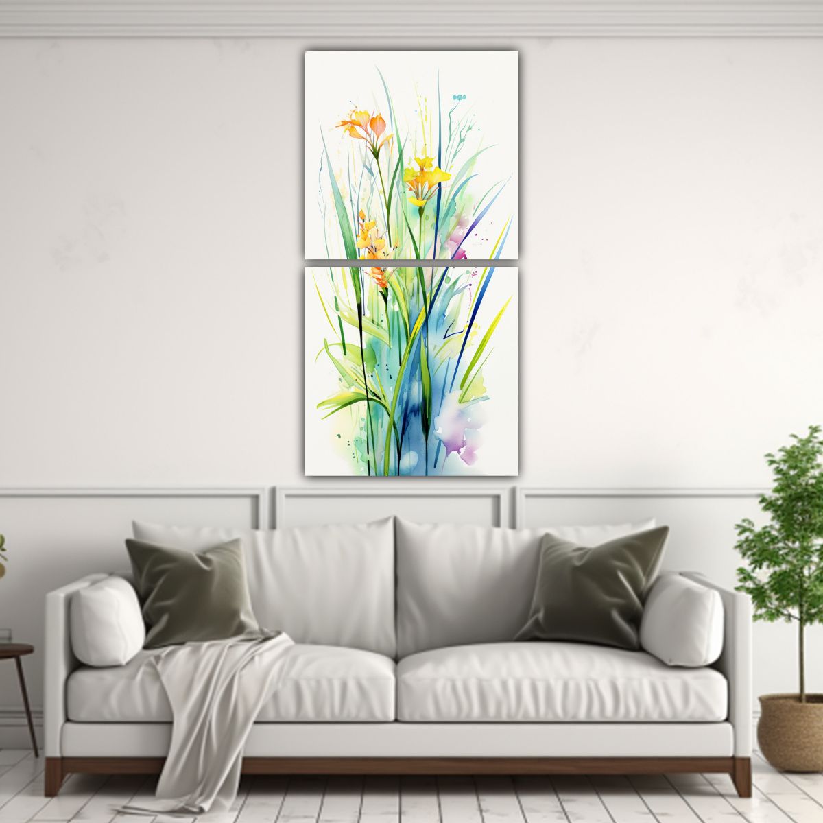 GENERICO - Pinturas Decorativas Composiciones Modernas 20x40 Cm
