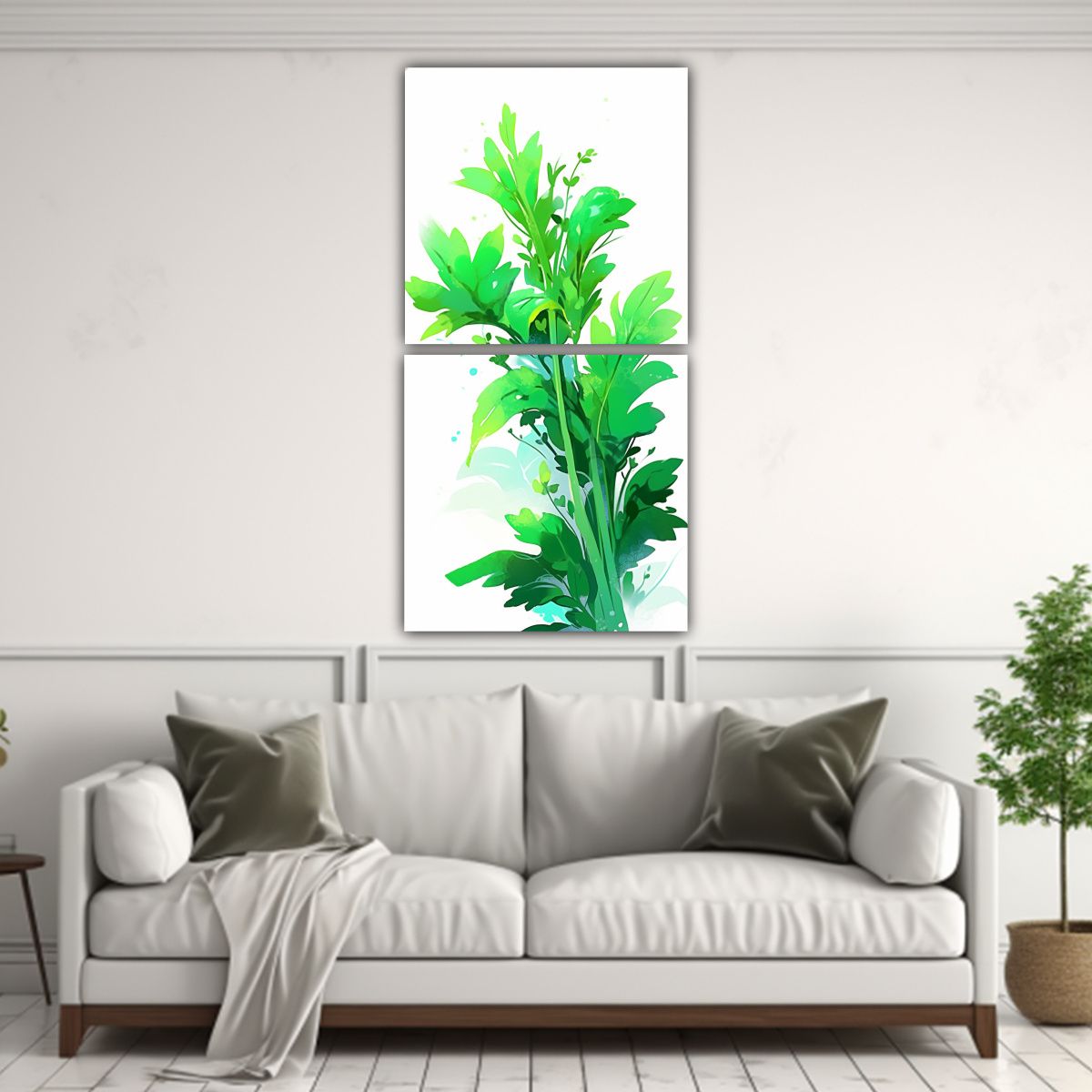GENERICO - Cuadros De Decoración En Estilo Neonoir De 30x60 Cm