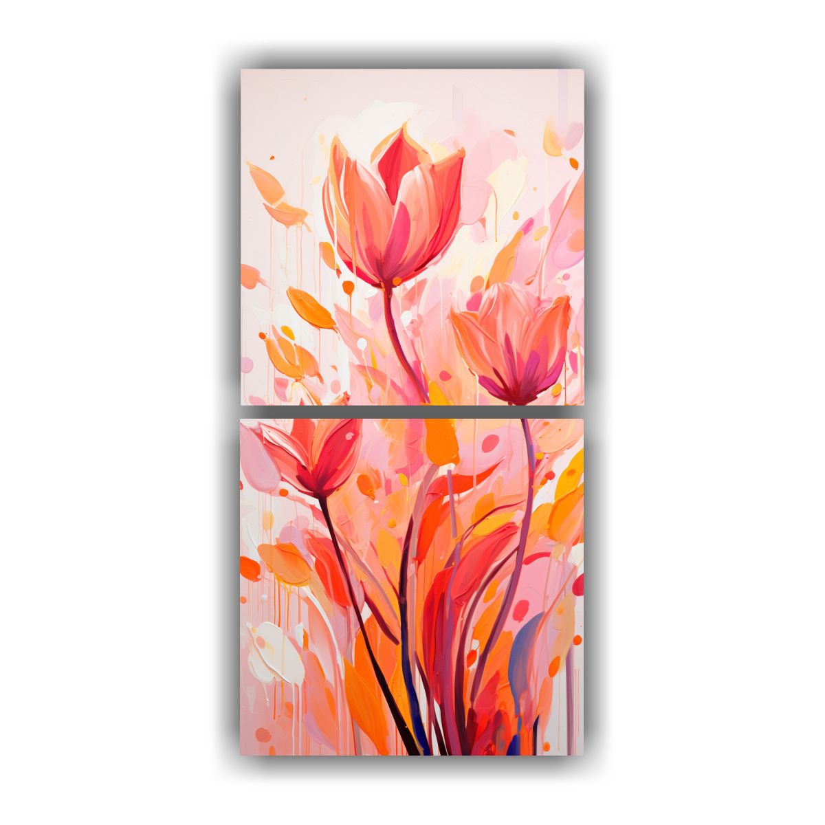 GENERICO - Pinturas Decorativas Con Estilo Neonoir En Tonos 60x120 Cm
