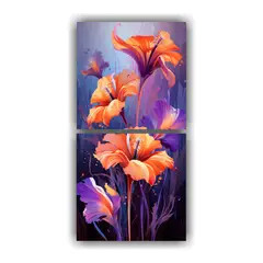 GENERICO - Juego De Telas En Bastidor Imagen Fantástico 20x40 Cm