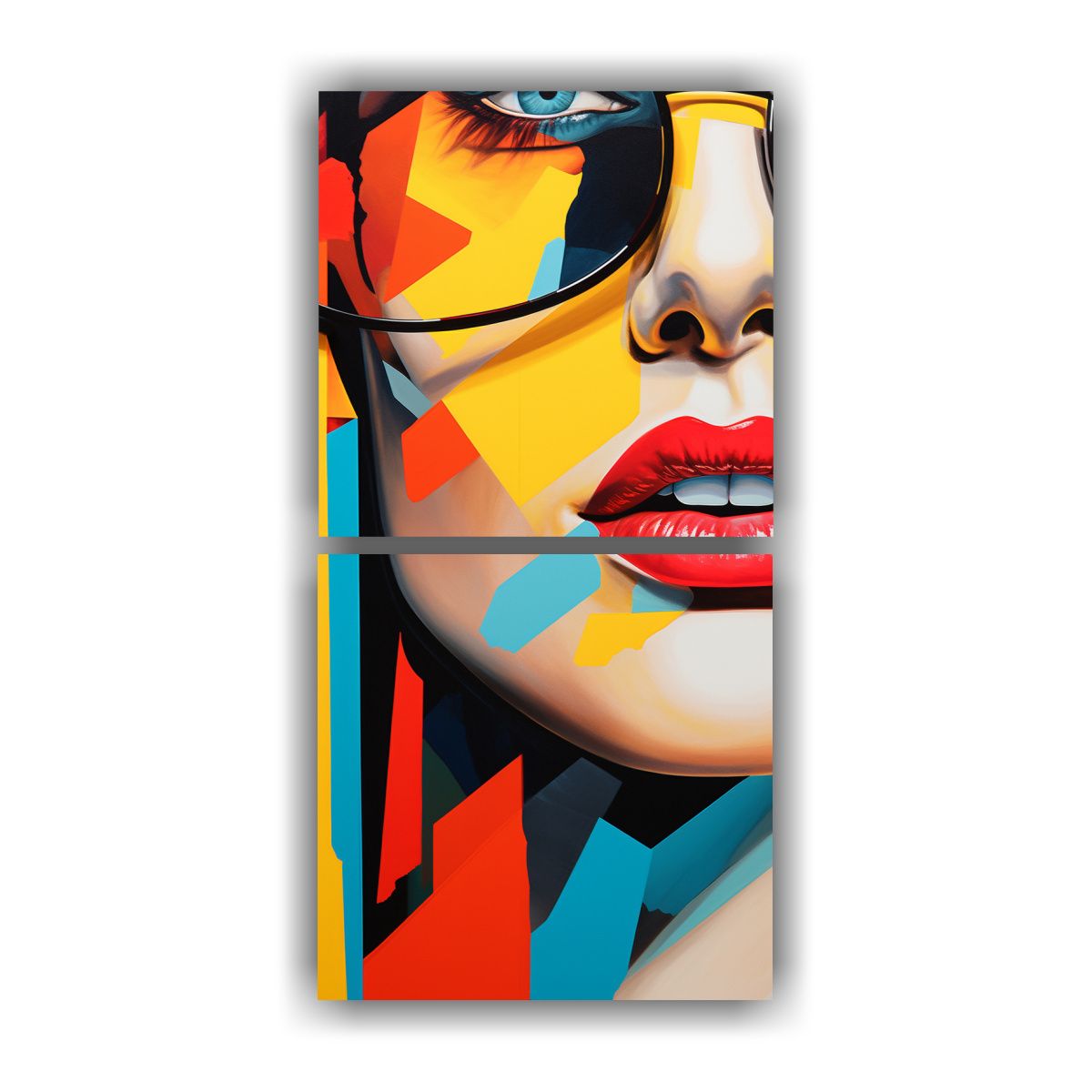 GENERICO - Pinturas Decorativas De Fusión Abstracta De Pop 30x60 Cm