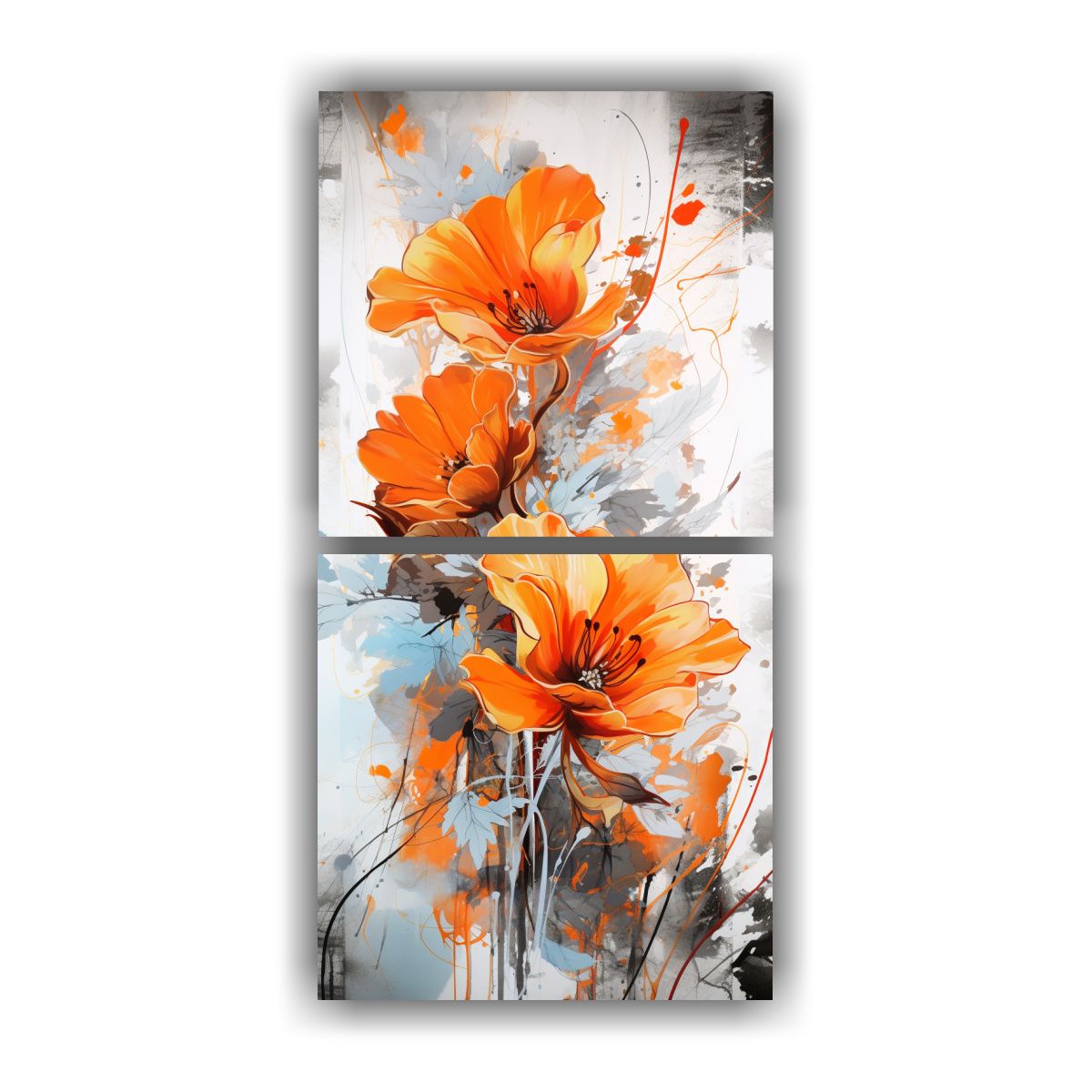 GENERICO - Cuadro Decorativo Estilo Medio Pincel Atmosfera 50x100 Cm