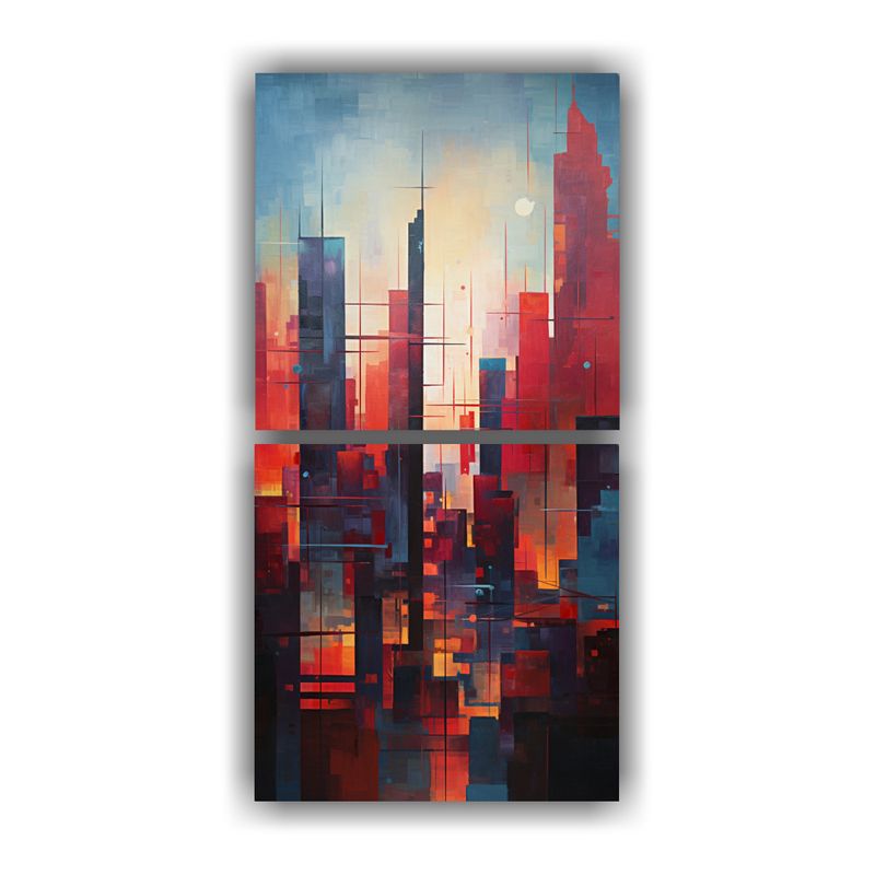 GENERICO - Pinturas Decorativas De Lienzo Moderno 50x100 Cm