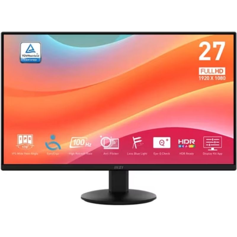 MSI - Monitor MSI  MP272L 27 FHD IPS 100Hz 1ms