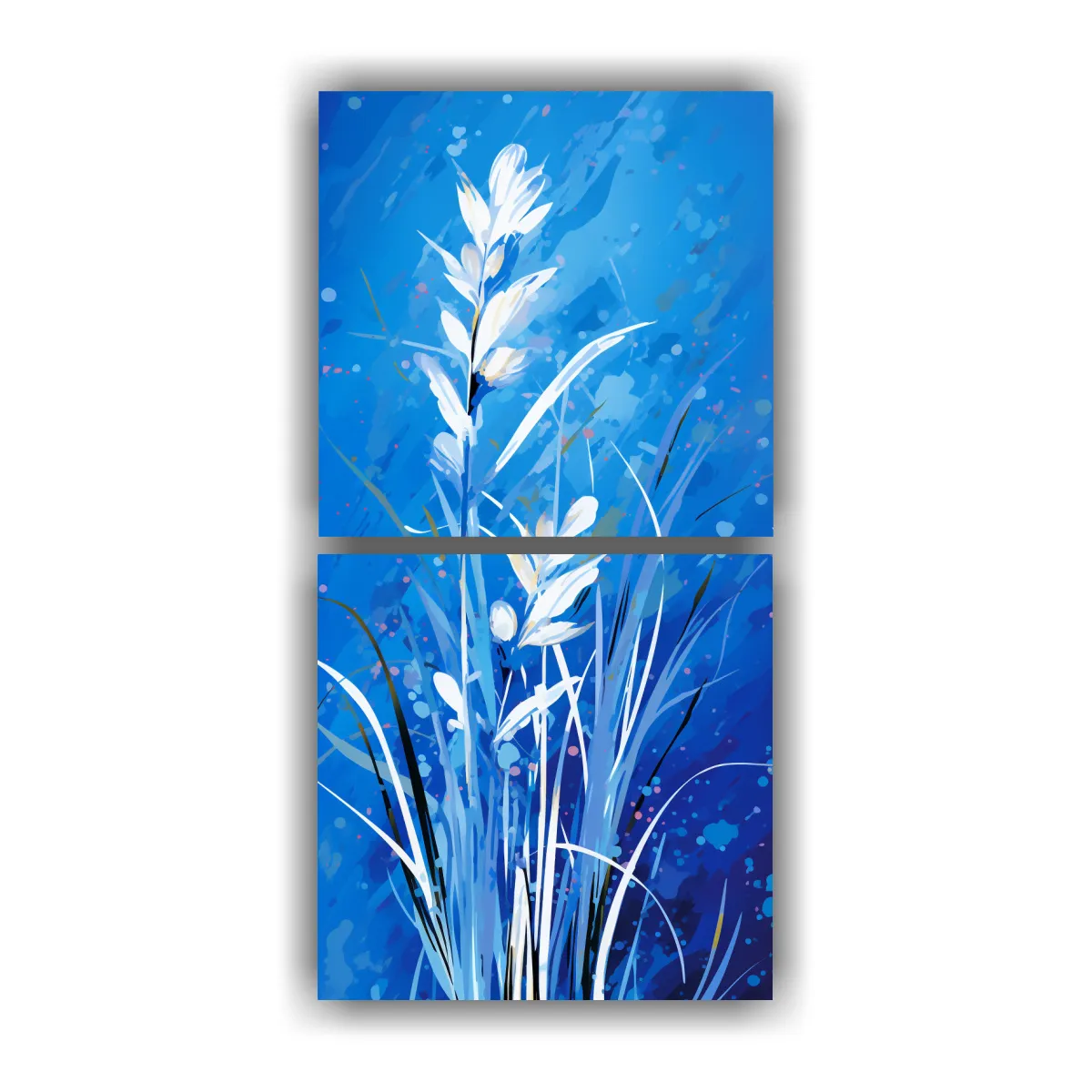 GENERICO - Pinturas Abstractas Surrealistas De Cattail Grass 30x60 Cm