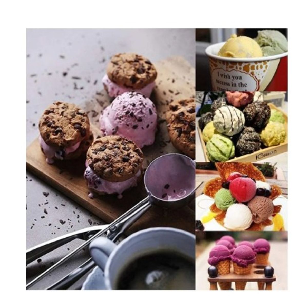 GENERICO - Cuchara para Helados con Liberador