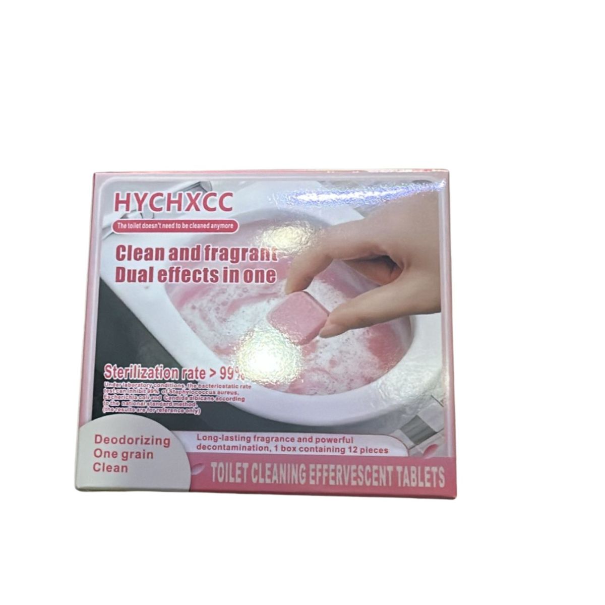 GENERICO - Limpiador Automatico Inodoro Pastilla Desodorante 12 Piezas SKU TN