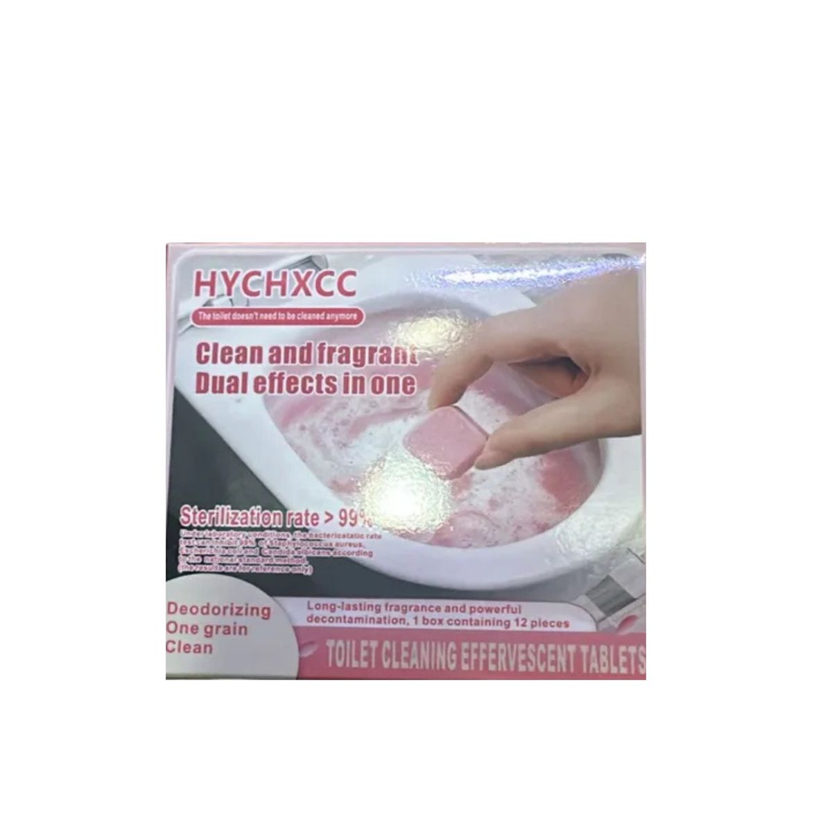 GENERICO - Limpiador Automatico Inodoro Pastilla Desodorante 12 Piezas SKU: TN