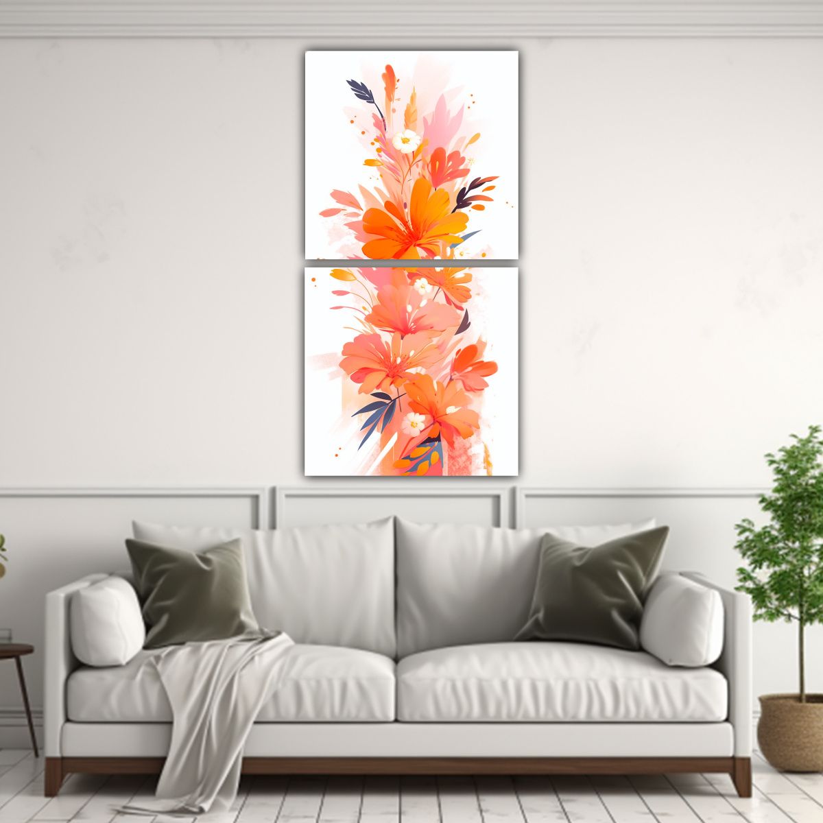 GENERICO - Pinturas Decorativas De Cuadro Estética En 40x80 Cm