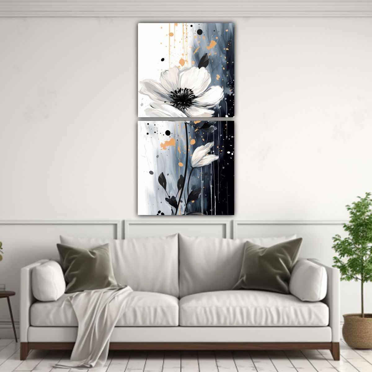 GENERICO - Cuadros Decorativos En Estilo Neonoir Con 30x60 Cm