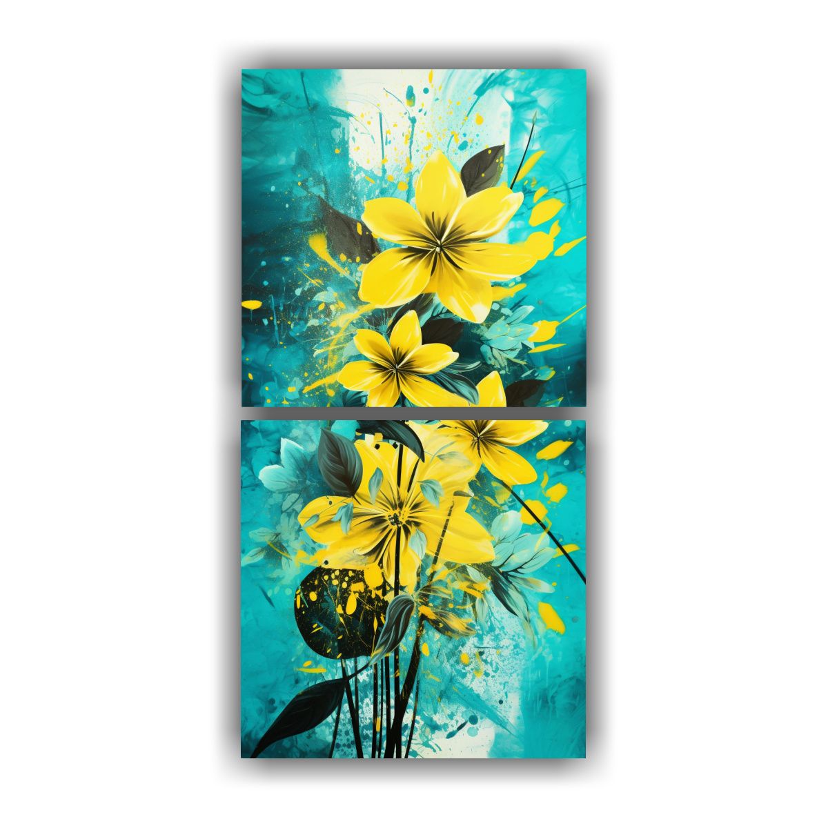 GENERICO - Cuadros De Pared Con Concepto Luminosidad 20x40 Cm