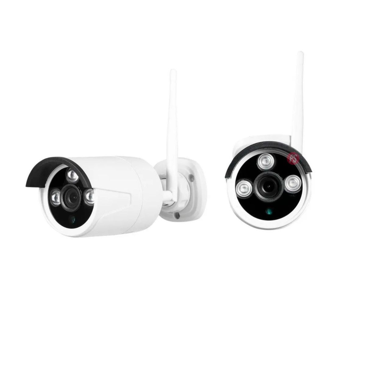 PUNTO STORE - Kit Cámaras Seguridad WiFi Inalámbricas HogarOficina - PS