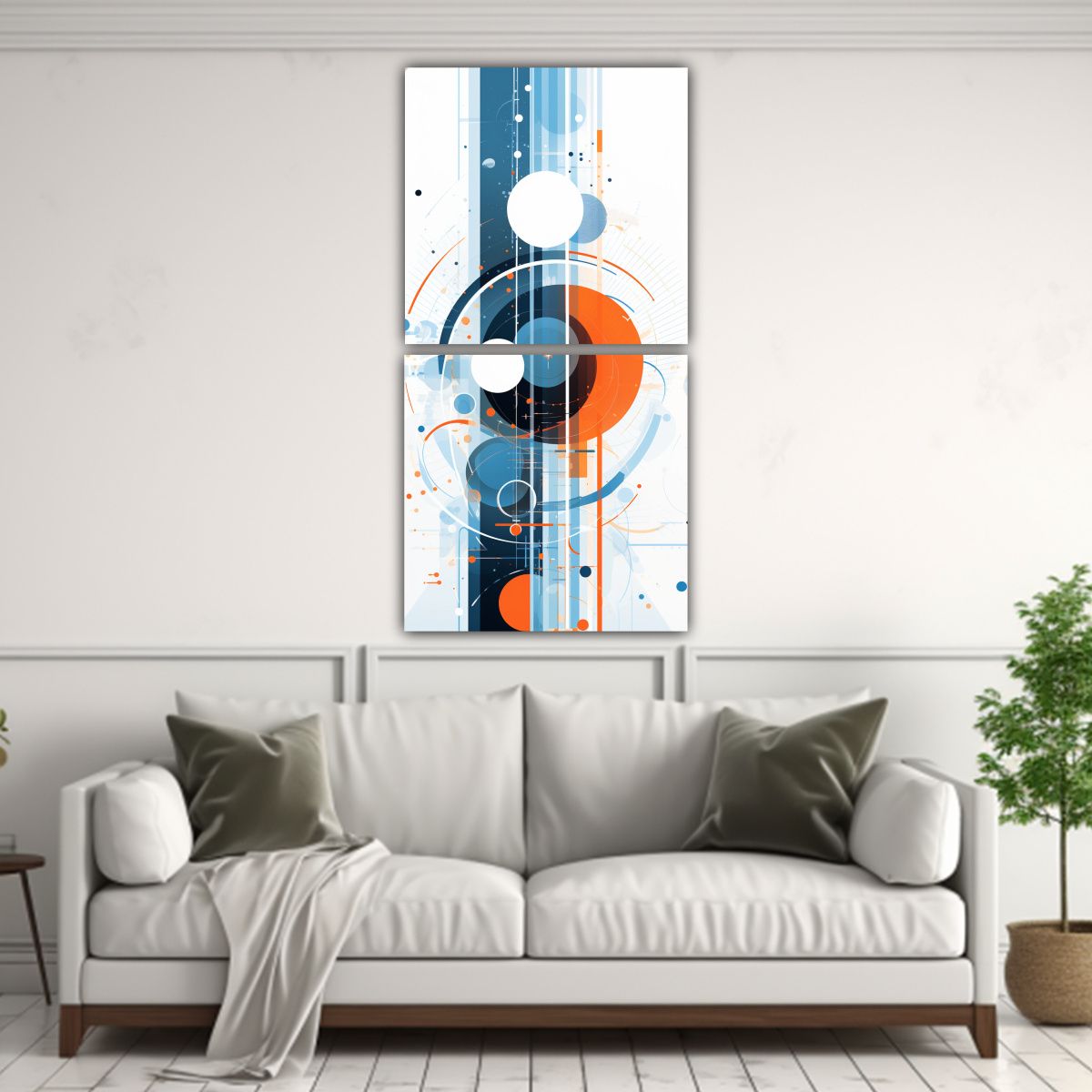 GENERICO - Pinturas Decorativas De Arte Abstracto ATMJD87953 30x60 Cm
