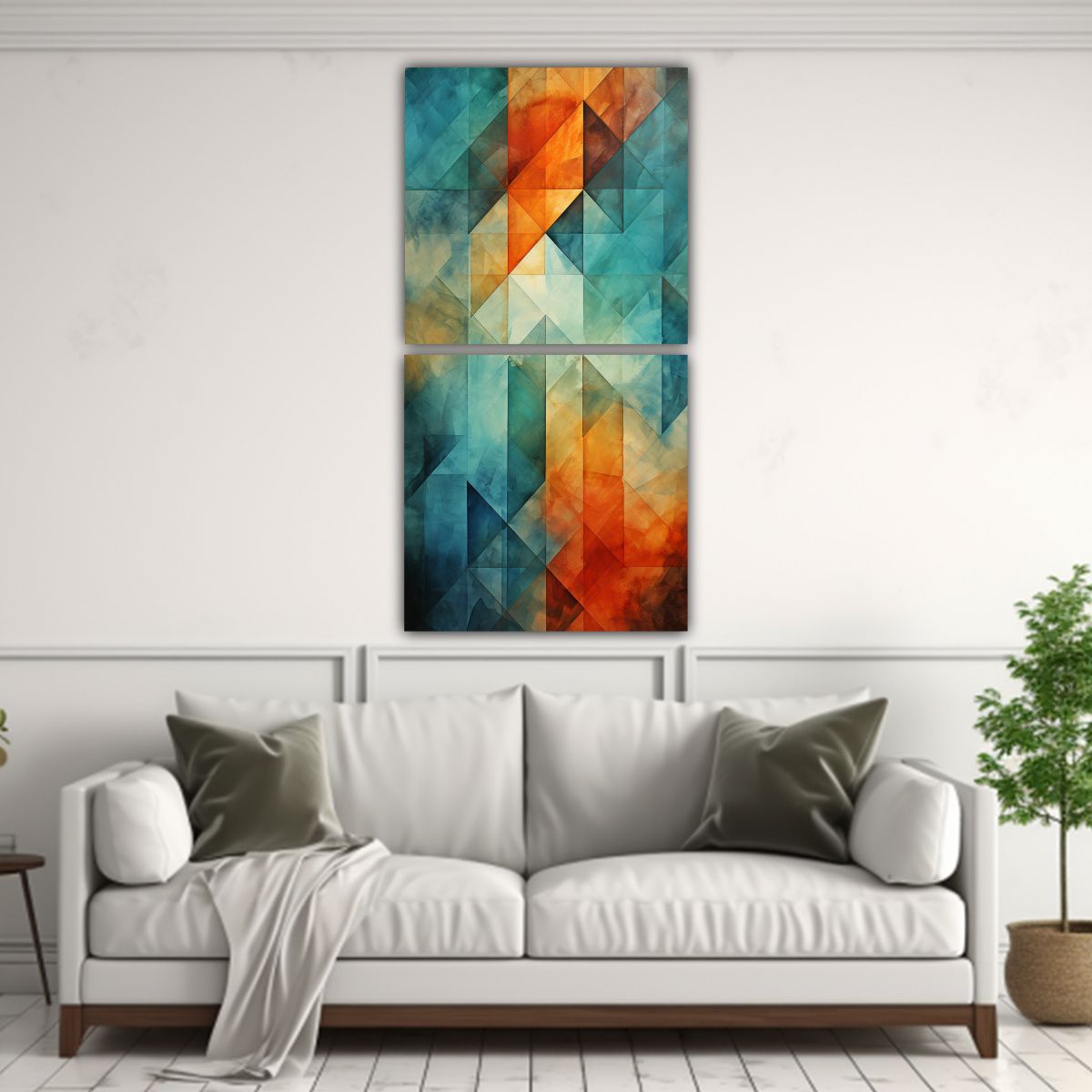GENERICO - Pinturas Decorativas Movimiento Clásico Con 30x60 Cm