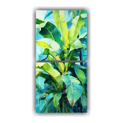 GENERICO - Pintura Abstracta De Perspectiva De Colores 50x100 Cm