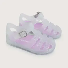 OPALINE - Sandalia primeros pasos aqua blanca de niña