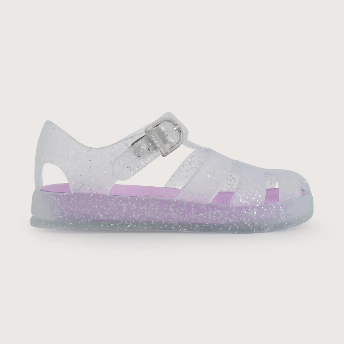 OPALINE - Sandalia aqua blanca de niña