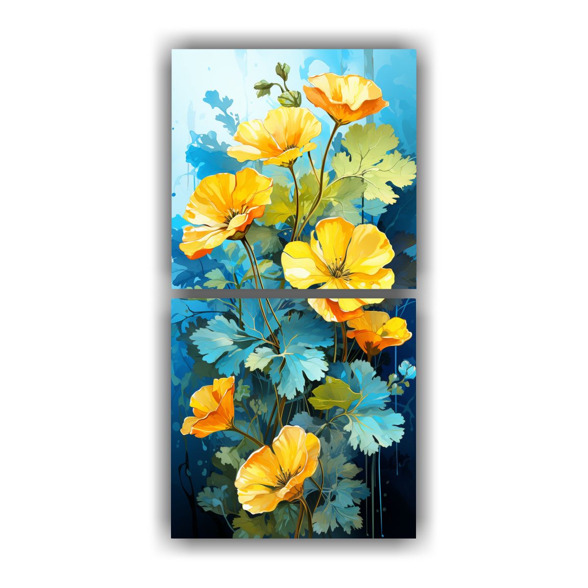 GENERICO - Pinturas Decorativas Temáticas Con Cilantro Y 20x40 Cm