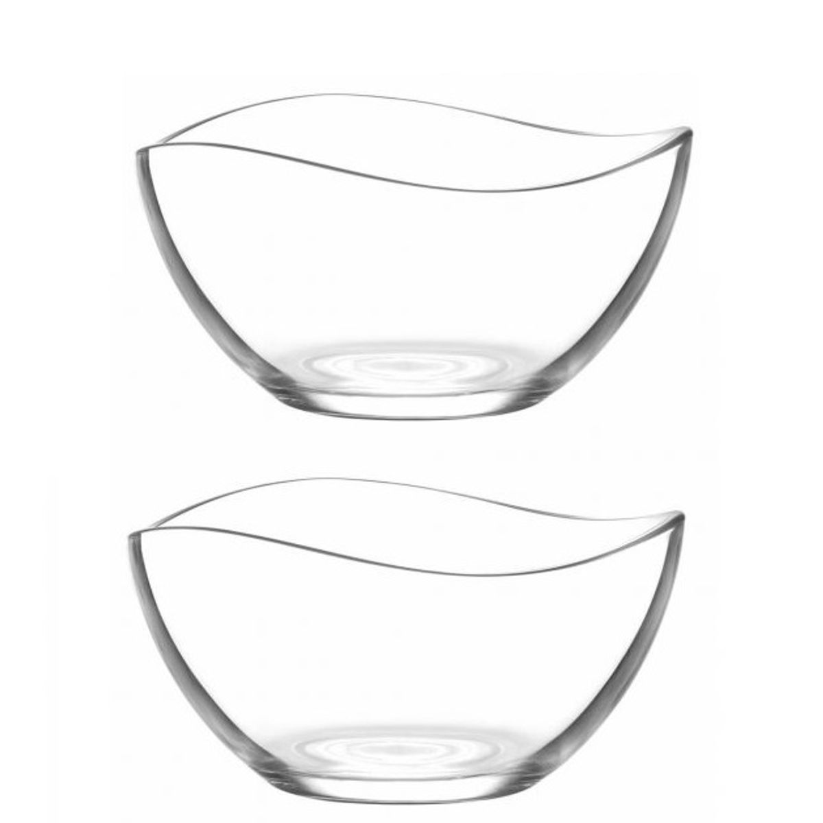 LAV - Set de 3 Bowls Pequeños De Vidrio LV-VIR281XZ