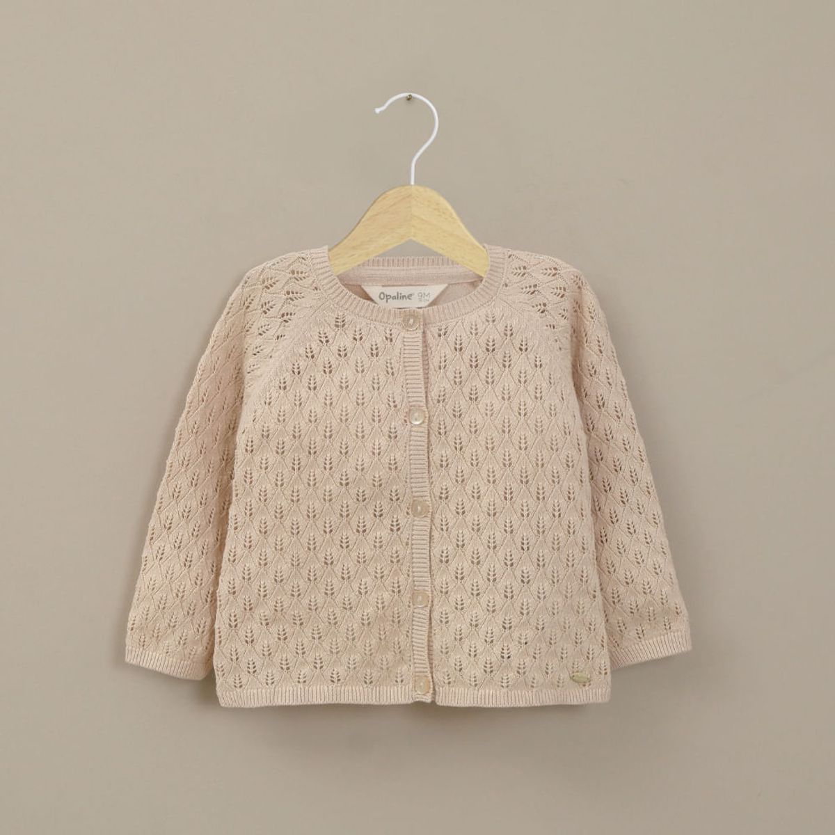 OPALINE - Chaleco damasco de niña