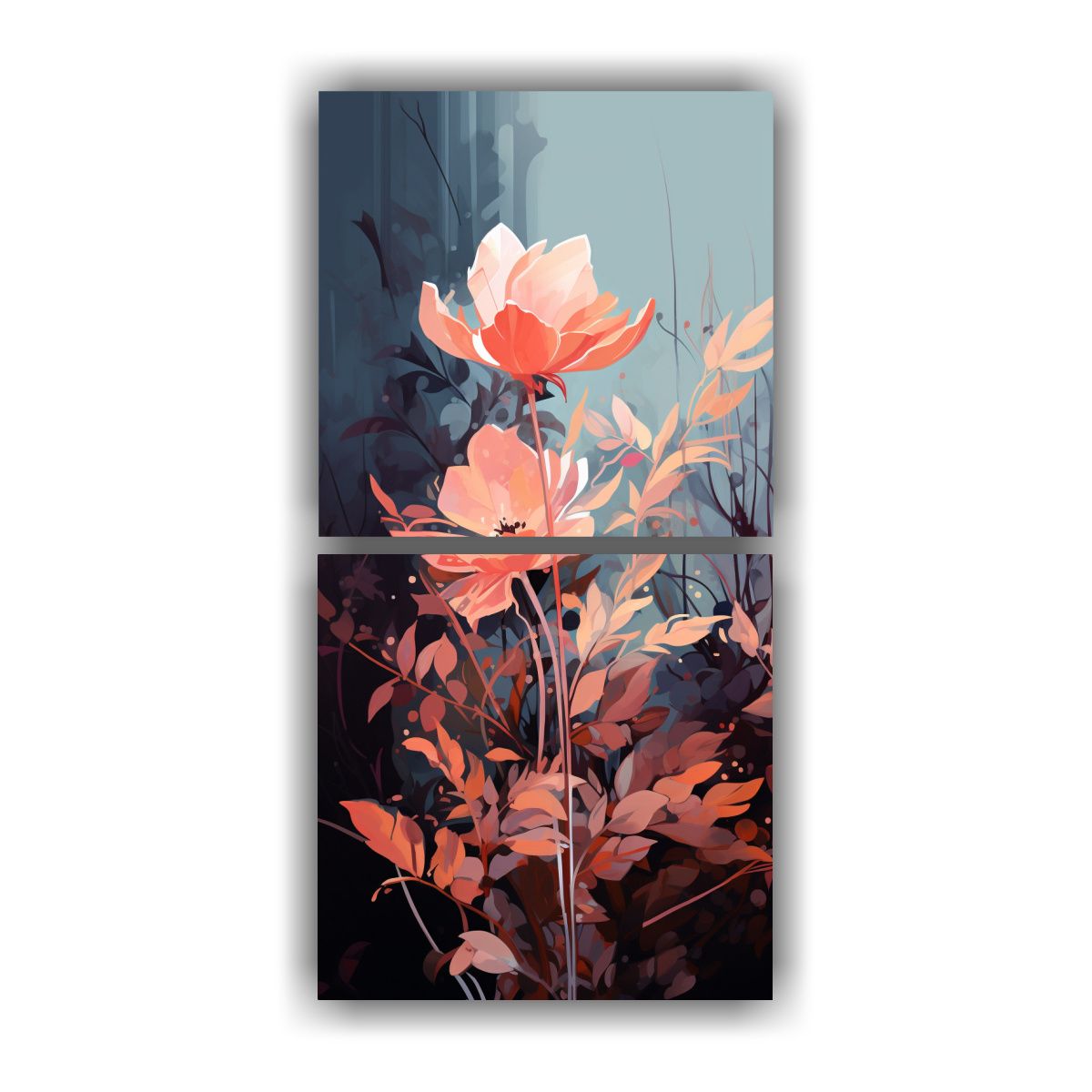 GENERICO - Pinturas Decorativas Estilo Neonoir Vanguardista 40x80 Cm