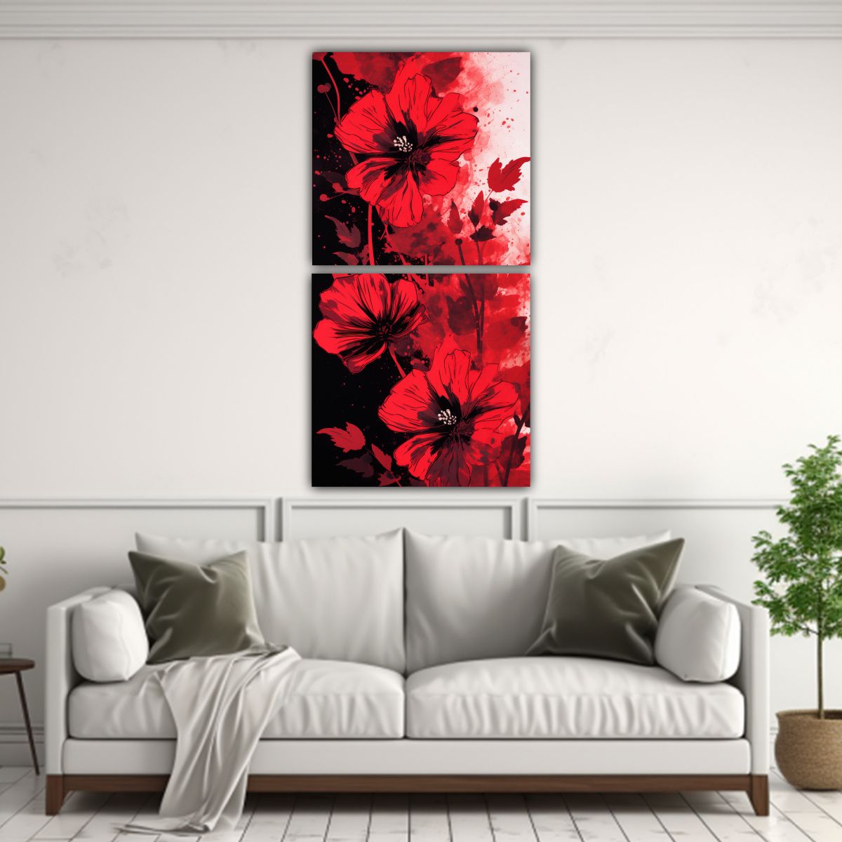 GENERICO - Pinturas Decorativas De Estilo Neonoir 30x60 Cm