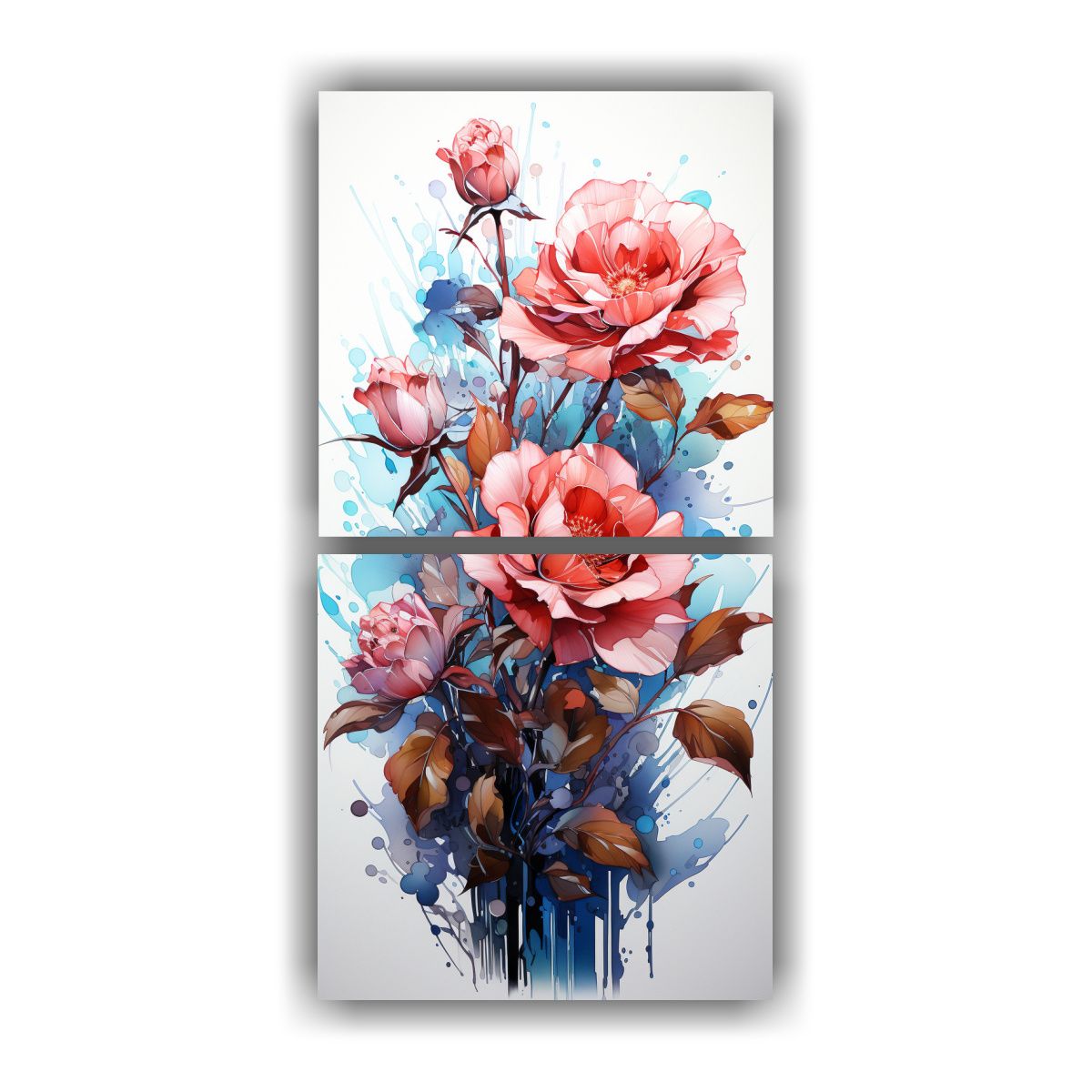 GENERICO - Pinturas Decorativas Juveniles En Bastidor 20x40 Cm