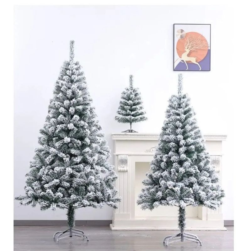 GENERICO - Arbol de navidad pino navideño de 150mt canadiense nevado