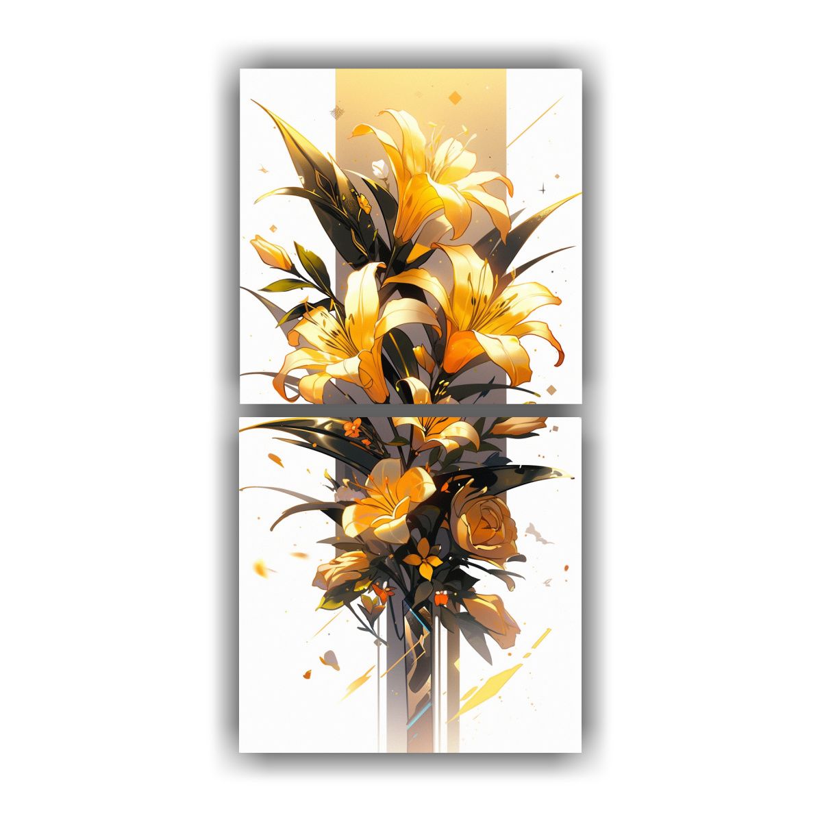 GENERICO - Pinturas Decorativas De Lienzo De La Temática 50x100 Cm