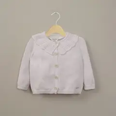 OPALINE - Chaleco lila de bebé niña 40800