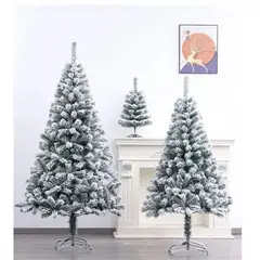 GENERICO - Arbol de navidad pino navideño de 180mt canadiense nevado