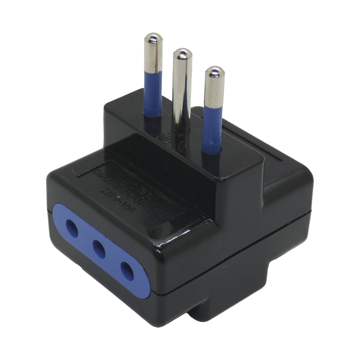 PHILCO - Enchufe triple negro philco - sello sec