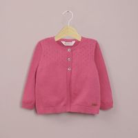 Chaleco fucsia de niña 40796