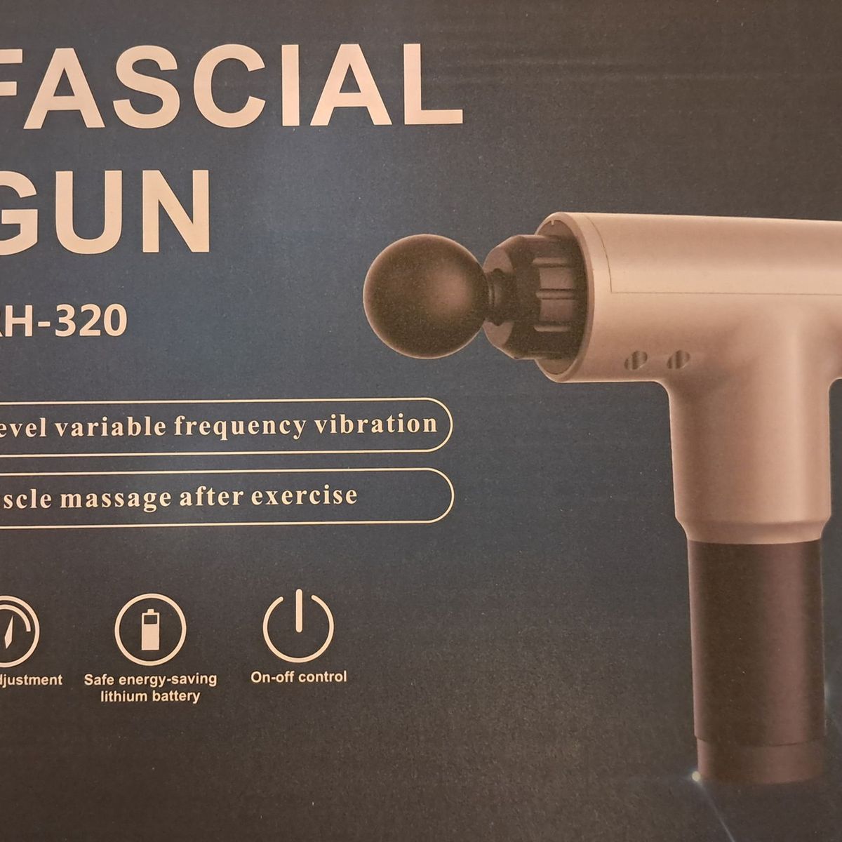 GENERICO - PISTOLA MASAJEADORA FACIAL RH 320