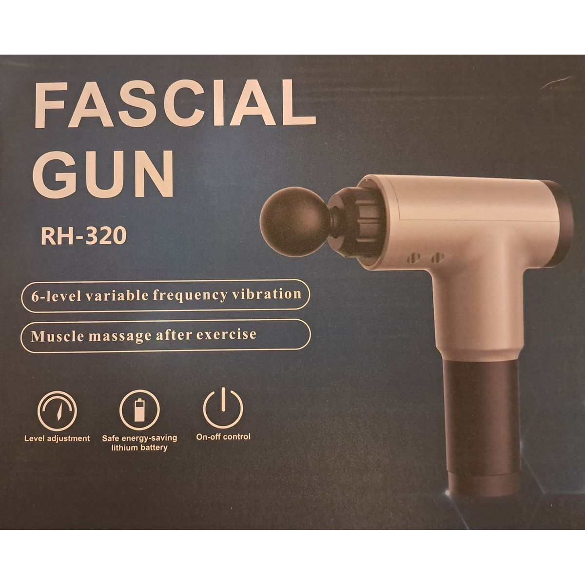 GENERICO - PISTOLA MASAJEADORA FACIAL RH 320