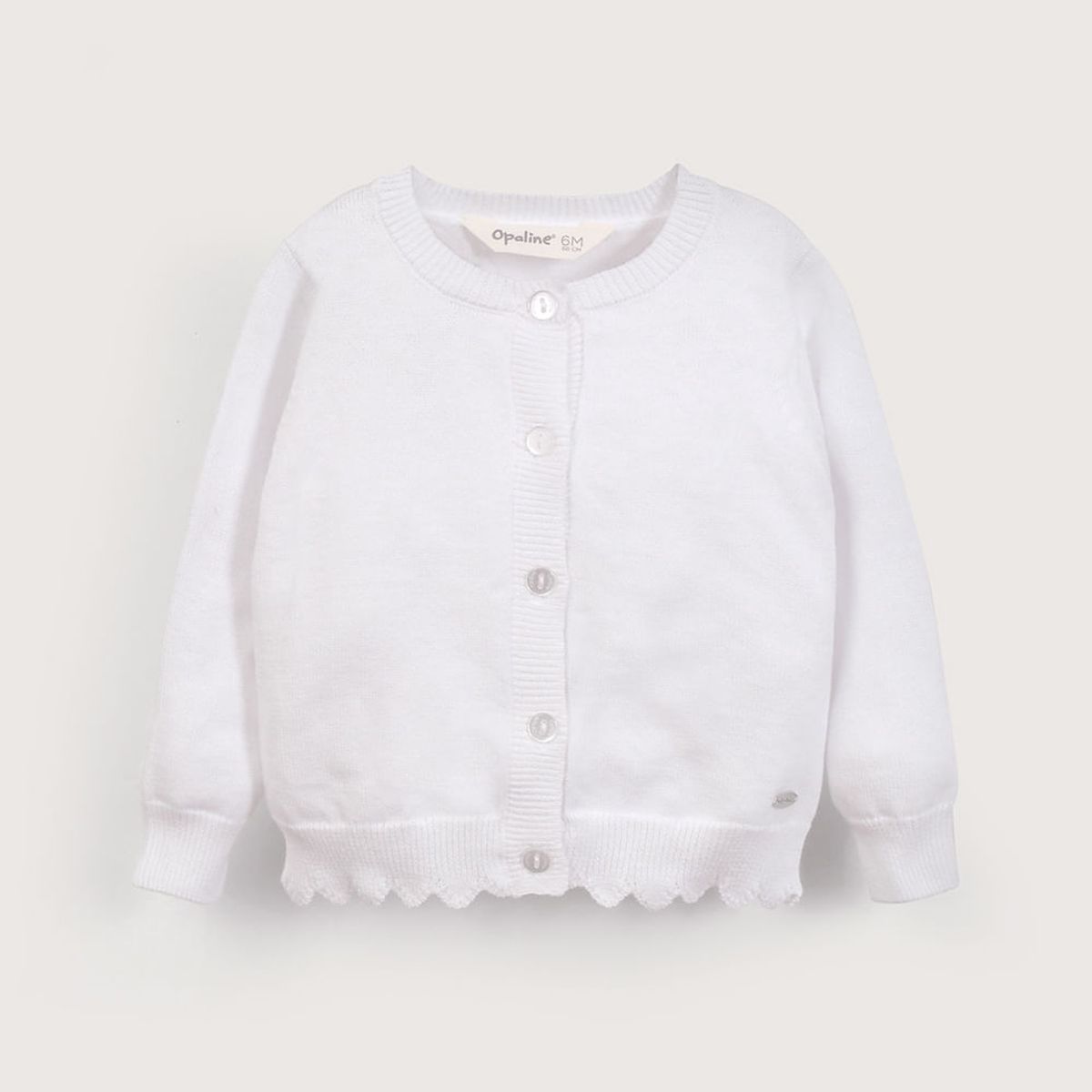 OPALINE - Chaleco Blanco de Infant 40551